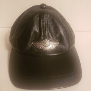Harley-Davidson 100 Anniversary Leather Cap! BRAND NEW!!
